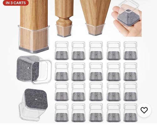 24pcs chair leg floor - leg,