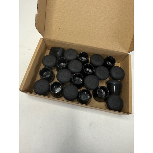 Black silicone chair leg - silicone,
