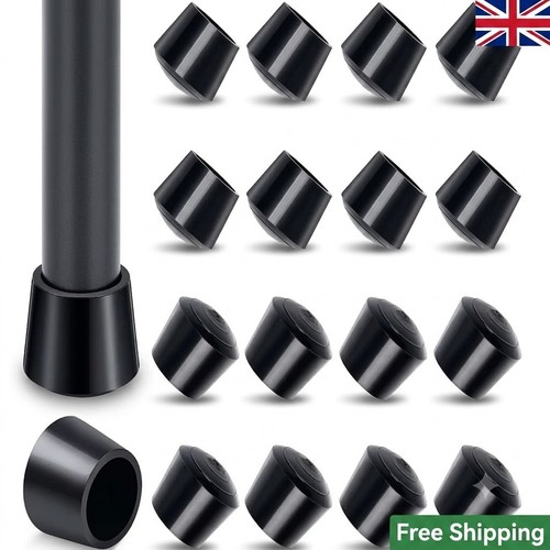 Round rubber chair - rubber, caps