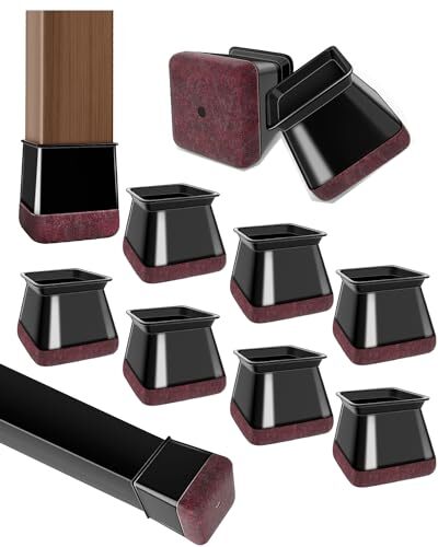 Pcs square black chair - square,