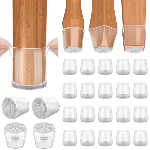 24pcs silicone chair leg - 24pcs,