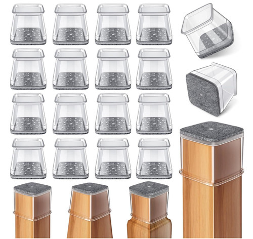 Chair leg protectors square - protectors, -square