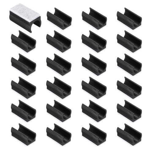 24pcs shaped chair leg caps - shaped,